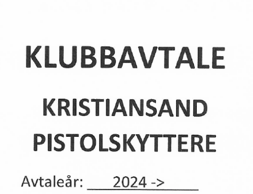 Klubb avtale med Pedersens Vaabenlager / Jaktia Kristiansand